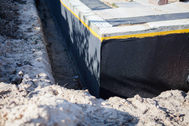 Residential Wet Basement Repair installation at a York, PA home by SJ Waterproofing Pros